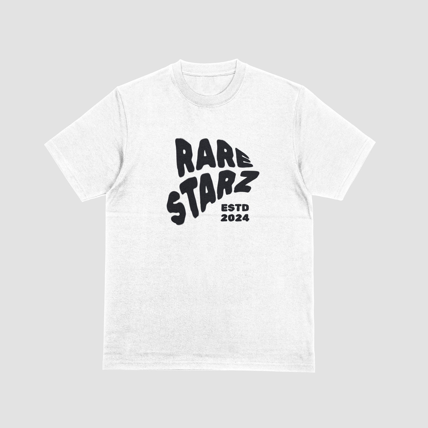 RARESTARZ LOGO PRINT SHORT SLEEVE T-SHIRT