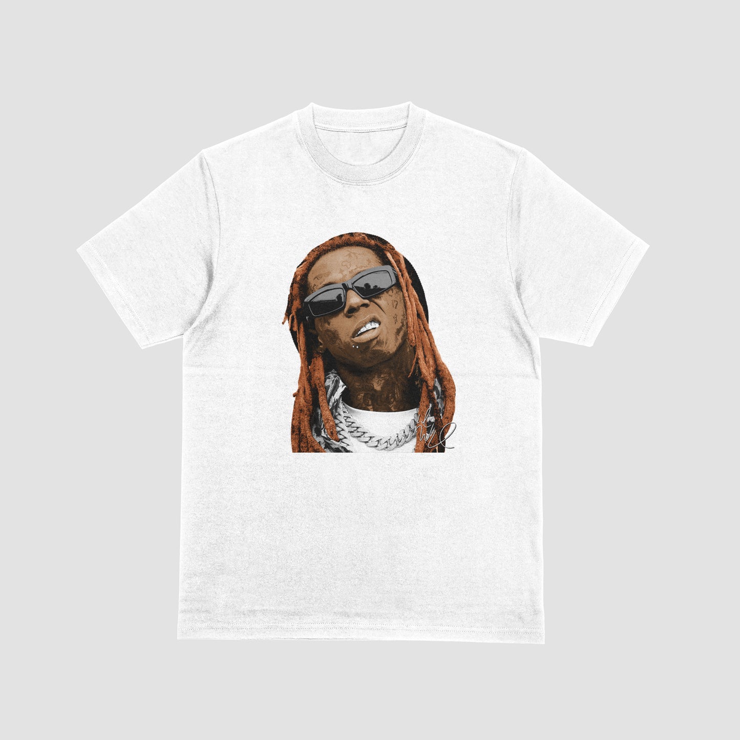 LIL WEEZY GRAPHIC PRINT SHORT SLEEVE T-SHIRT