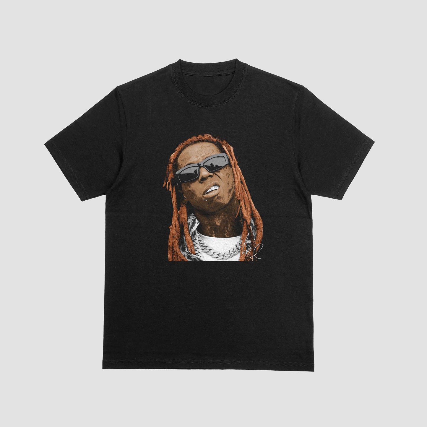 LIL WEEZY GRAPHIC PRINT SHORT SLEEVE T-SHIRT