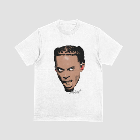 CARTI FACE GRAPHIC PRINT SHORT SLEEVE T-SHIRT