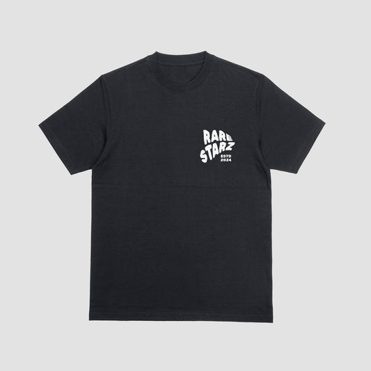 RARESTARZ LOGO PRINT SHORT SLEEVE T-SHIRT
